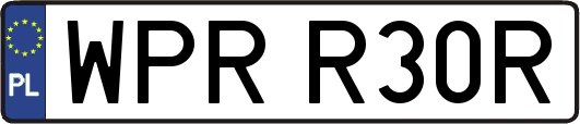 WPRR30R