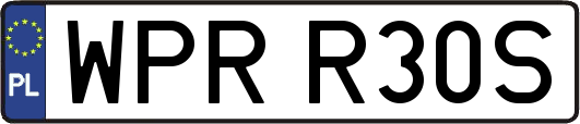 WPRR30S