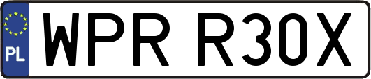 WPRR30X