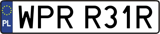 WPRR31R