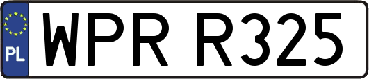 WPRR325