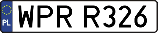 WPRR326