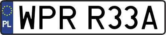 WPRR33A