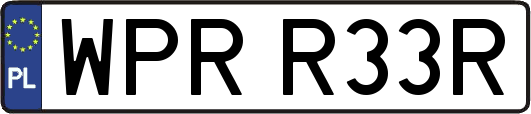 WPRR33R