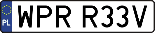 WPRR33V