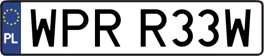 WPRR33W