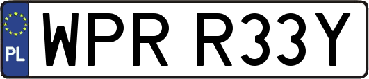 WPRR33Y