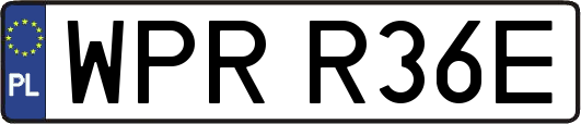 WPRR36E