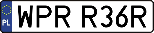 WPRR36R