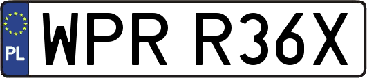 WPRR36X
