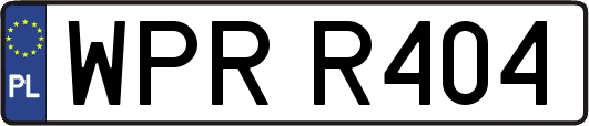 WPRR404
