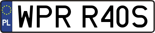 WPRR40S