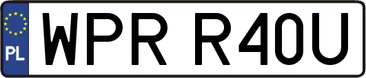 WPRR40U