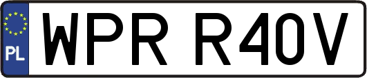 WPRR40V