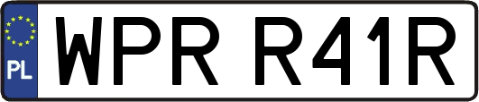 WPRR41R