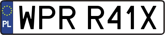 WPRR41X