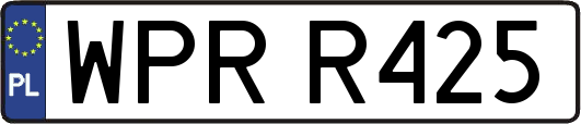 WPRR425