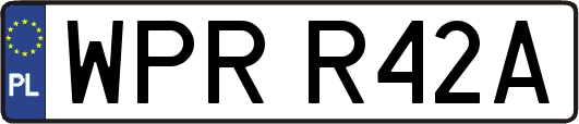 WPRR42A