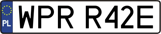WPRR42E