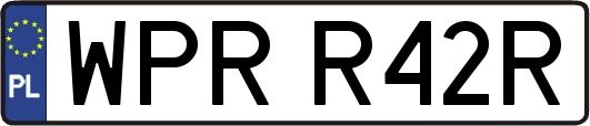 WPRR42R