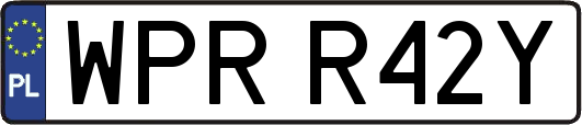 WPRR42Y