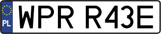 WPRR43E