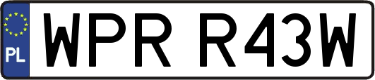 WPRR43W