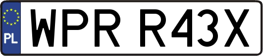 WPRR43X