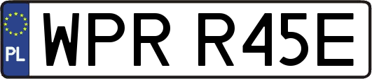 WPRR45E