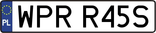 WPRR45S