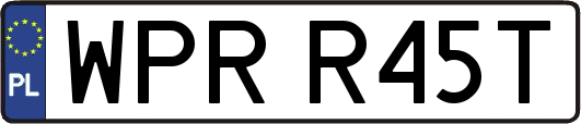 WPRR45T