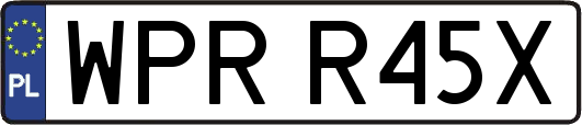 WPRR45X