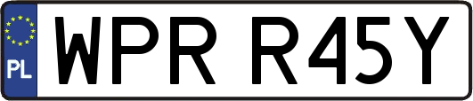 WPRR45Y