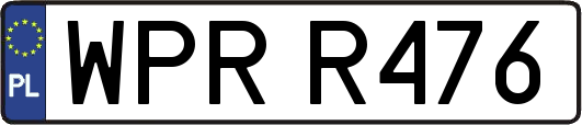 WPRR476