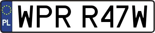 WPRR47W