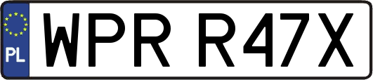 WPRR47X