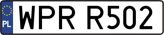 WPRR502