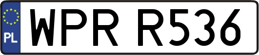 WPRR536