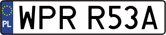 WPRR53A