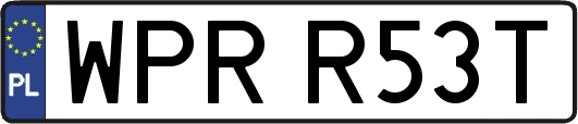 WPRR53T