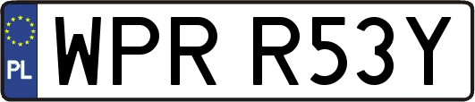 WPRR53Y
