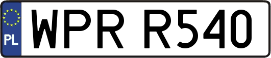 WPRR540