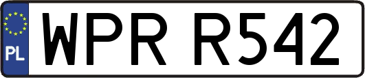 WPRR542