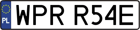 WPRR54E