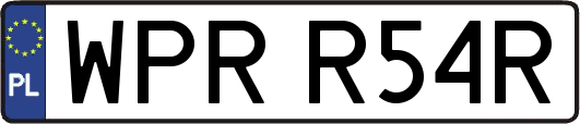 WPRR54R