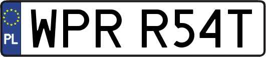 WPRR54T