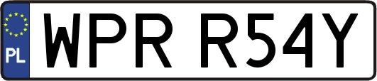 WPRR54Y
