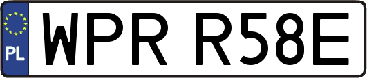 WPRR58E