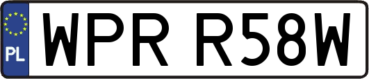 WPRR58W