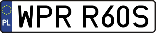 WPRR60S